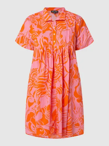 Risy & Jerfs Kleid mit Allover-Muster Modell 'Baku' in Pink