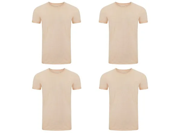 riverso T-Shirt RIVMatteo O-Neck (4-tlg) 100% Baumwolle