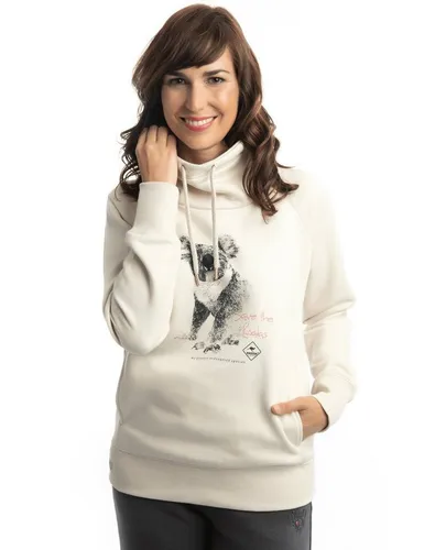 ROADSIGN australia Sweatshirt Care Collection (1, 1-tlg., 1) mit Schalkragen & Tunnelzug, Sweater mit Aufdruck "Save The Koalas