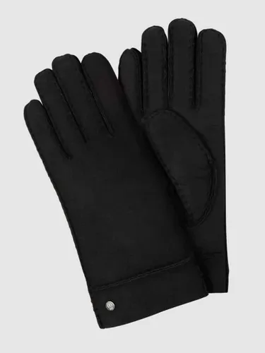Roeckl Handschuhe aus Shearling in Black