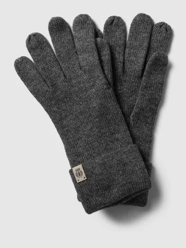 Roeckl Handschuhe mit Label-Detail in Anthrazit