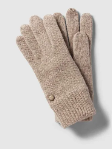 Roeckl Handschuhe mit Label-Detail in Beige