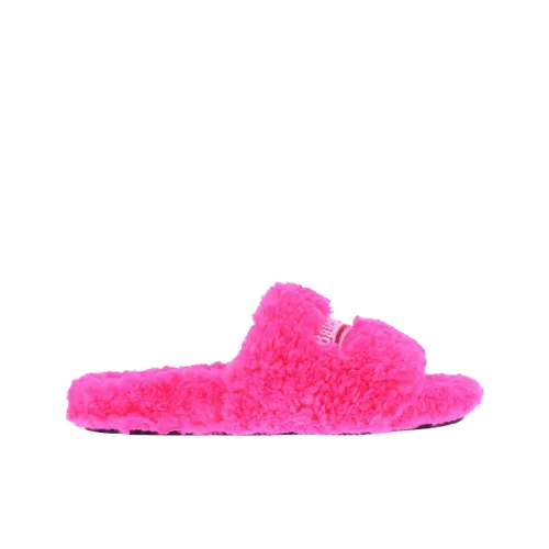 Rosa Furry Slide Sandale Balenciaga