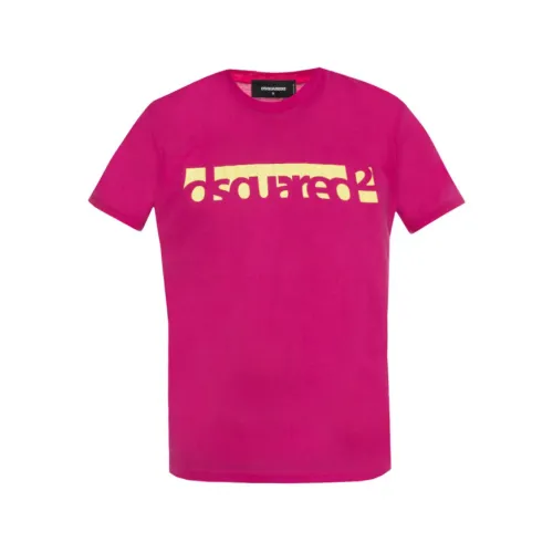 Rosa T-Shirt - S71Gd0648 - Hergestellt in Italien Dsquared2
