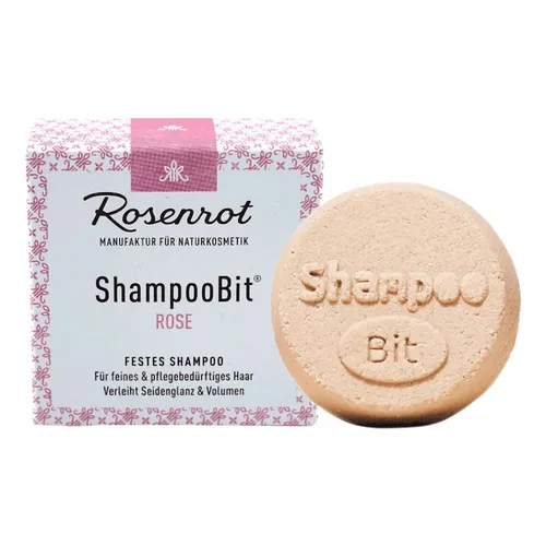 Rosenrot - Festes ShampooBit® - Rose 60g