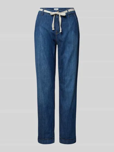 Rosner Jeans mit Bindegürtel in Dunkelblau