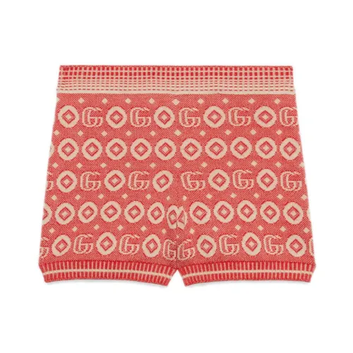 Rote Kinder-Shorts, Hergestellt in Italien Gucci
