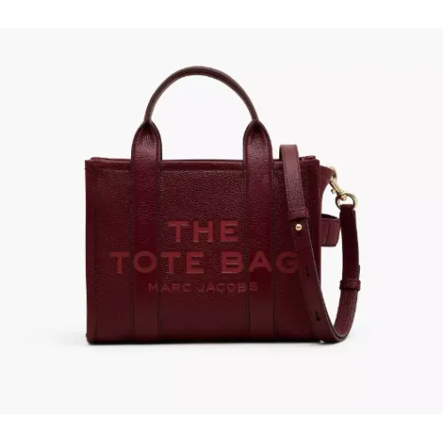 Rote Leder-Tote-Tasche Marc Jacobs