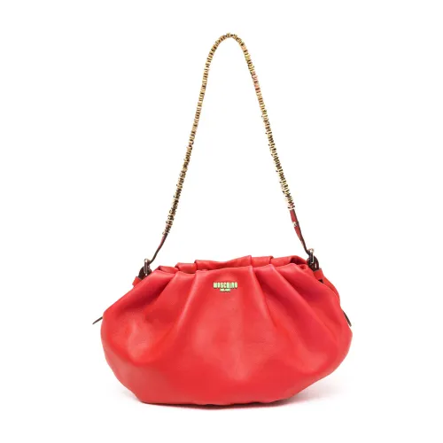 Rote Modetaschen für Frauen Moschino