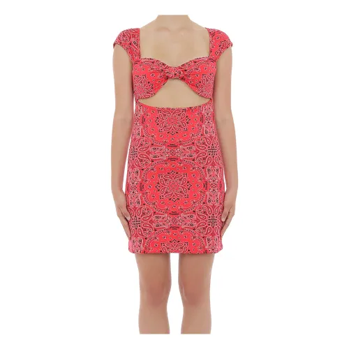 Rotes Partykleid Moschino