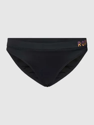 Roxy Bikini-Hose mit Label-Print Modell 'ROXY ACTIVE BIKINI BOTTOM' in Black