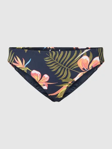 Roxy Bikini-Slip mit floralem Print Modell 'INTO THE SUN' in Marine