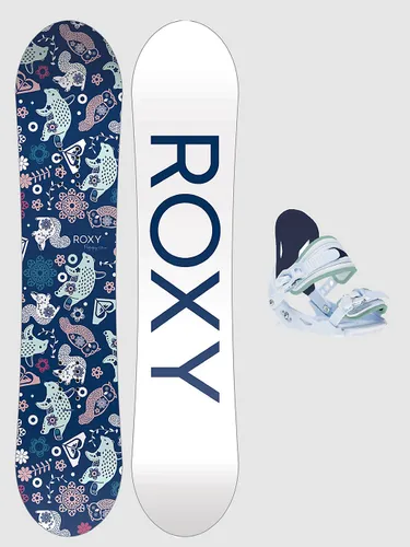 Roxy Poppy Package + Poppy XS 2024 Snowboard-Set uni