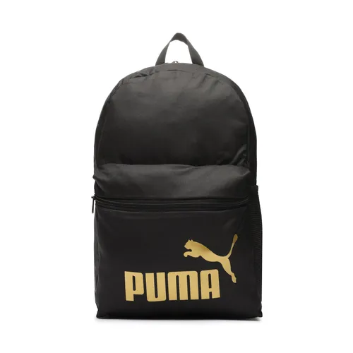 Rucksack Puma Phase Backpack 079943 03 Puma Black-Golden Logo