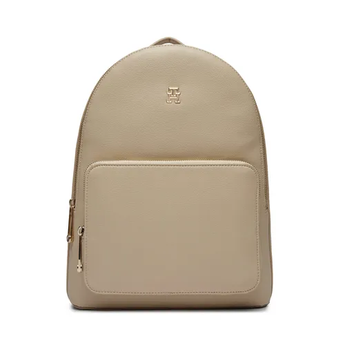 Rucksack Tommy Hilfiger Th Essential Sc Backpack AW0AW15719 White Clay AES