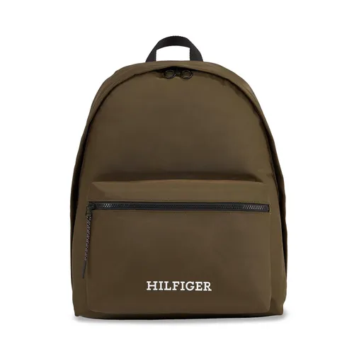 Rucksack Tommy Hilfiger Th Monotype Dome Backpack AM0AM12112 Army Green RBN