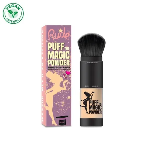 Rude Cosmetics - Puff The Magic Mineral Setting Powder Puder 6.5 g Banana