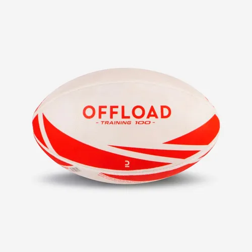 Rugby Ball Grösse 4 - R100 rot