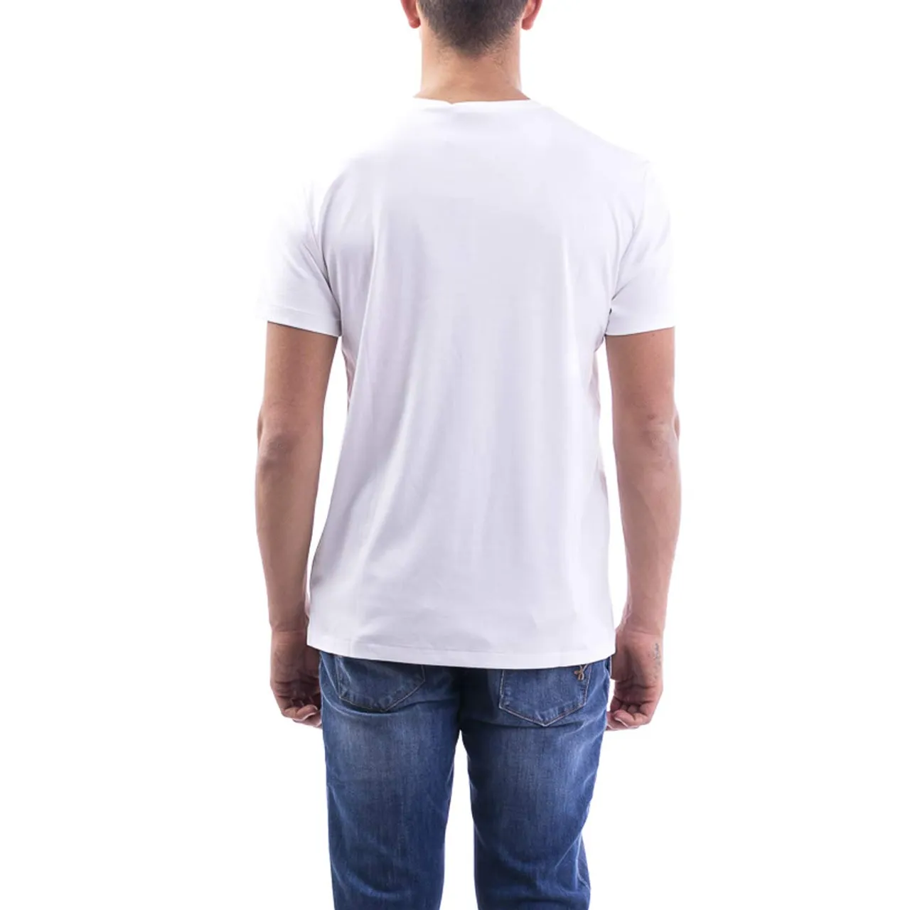 Rundhals T-Shirt PIMA POLO-SSL-TSH, WHITE