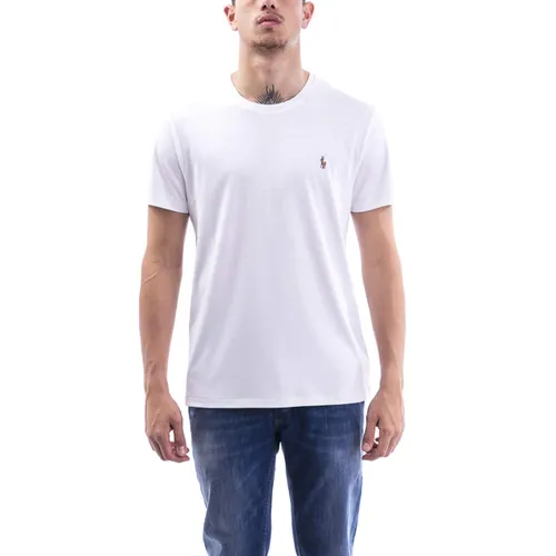 Rundhals T-Shirt PIMA POLO-SSL-TSH, WHITE