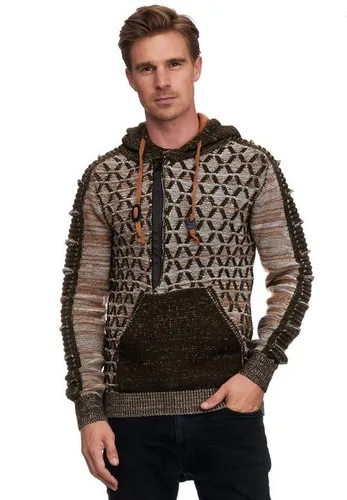 Rusty Neal Kapuzensweatshirt in ausgefallenem Design