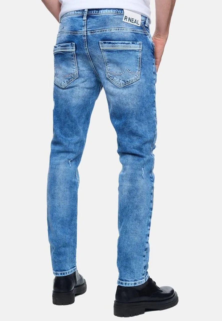 Rusty Neal Straight-Jeans NISHO mit trendigen Used-Details - Preise  vergleichen