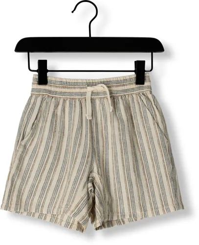 Rylee + Cru Jungen Hosen Bermuda Short Nautical Stripe - Beige