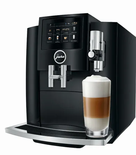 S8 Piano Black (EA) Kaffeevollautomat -