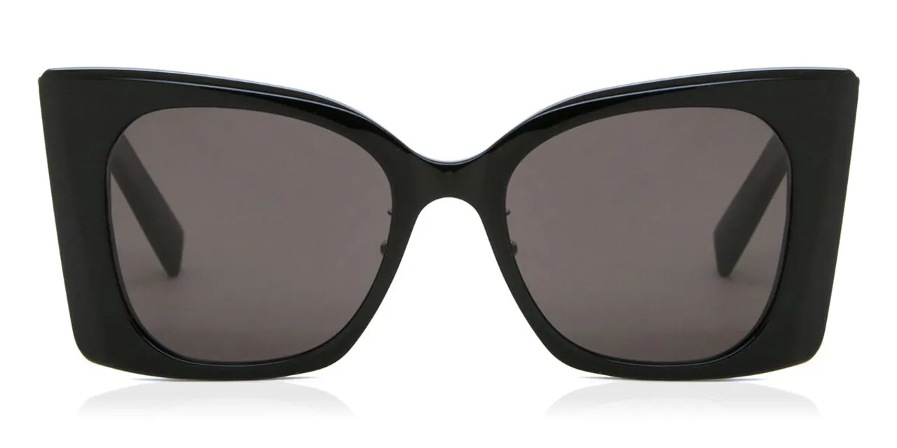 Saint Laurent SL M119/F BLAZE Asian Fit 001 Schwarze Damen Sonnenbrillen