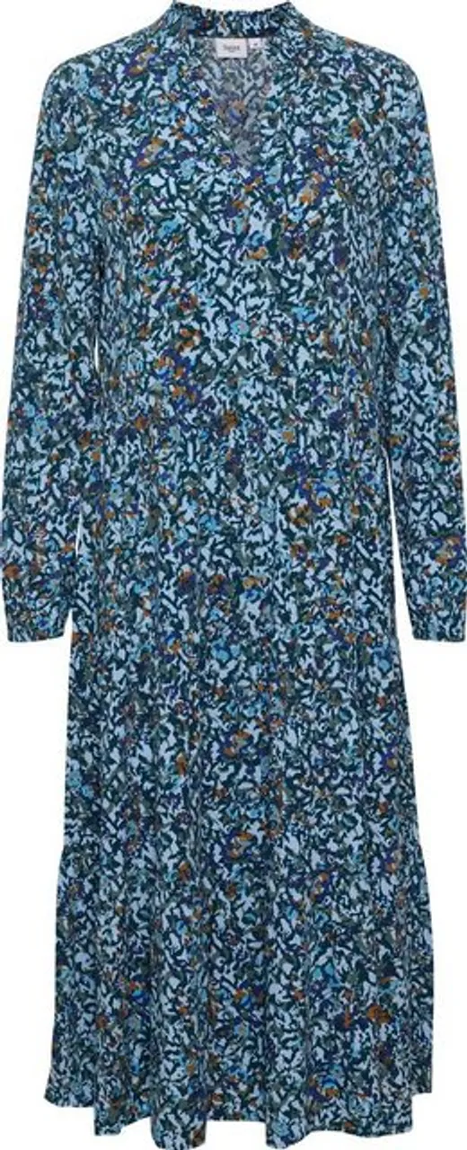 Saint Tropez Sommerkleid EdaSZ Maxi Dress mit Volant