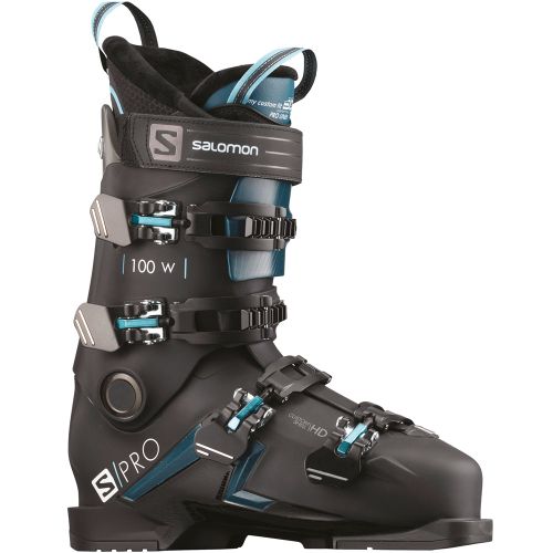 Salomon S/Pro 100 W Ski-Boots Black/Blue/Scuba