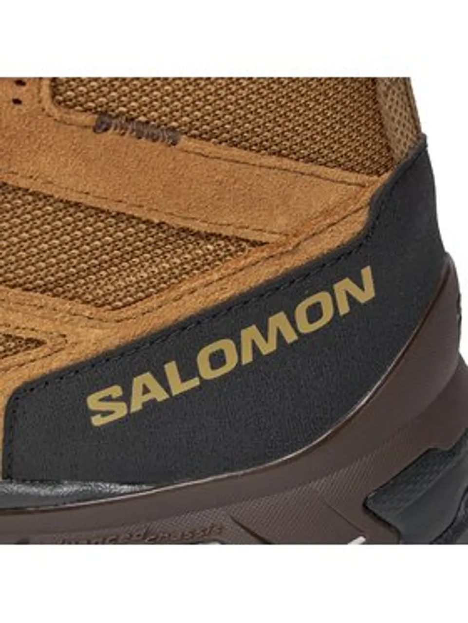 Salomon Trekkingschuhe X Ward Leather Mid GORE-TEX L47181800 Braun