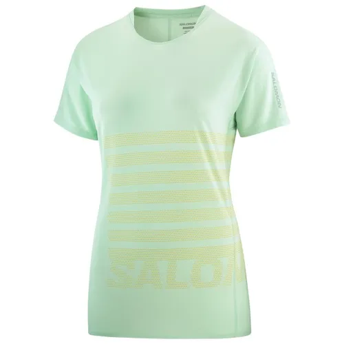 Salomon - Women's Sense Aero S/S Tee GFX - Laufshirt