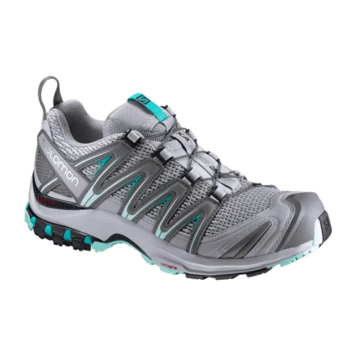 Salomon XA Pro 3D Damen Laufschuhe Trail-Running grau blau für Damen, grau