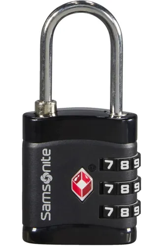 Samsonite Combilock 3-Dial-TSA-Schloss light black