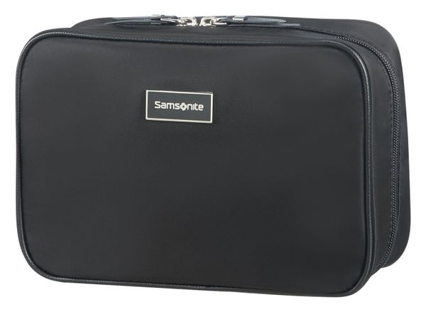Samsonite Karissa Cosmetic Cases - Kosmetiktasche, 22 cm, Schwarz (Black)