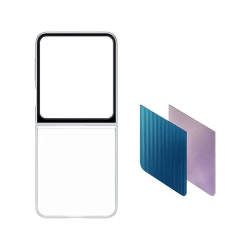 SAMSUNG EF-ZF731 FlipSuit Case, Backcover, Samsung, Galaxy Z Flip5, Transparent