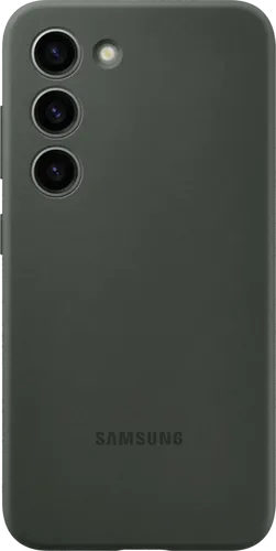 Samsung Galaxy S23 Backcover aus Silikon Grün
