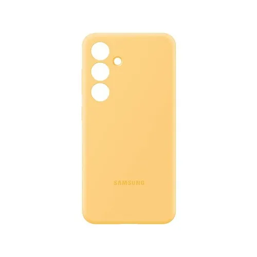 SAMSUNG Silicone Case, Backcover, Samsung, Galaxy S24, Yellow