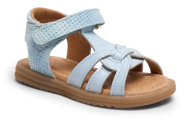 Sandale BISGAARD "felicia" Gr. 30, blau (baby blue square) Kinder Schuhe