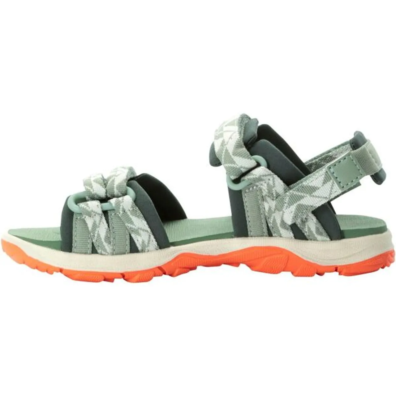 Sandale JACK WOLFSKIN "2 IN 1 SANDAL K" Gr. 32, grün (mint) Schuhe Damen Outdoor-Schuhe