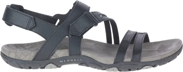 Sandale MERRELL "SANDSPUR ROSE CONVERT" Gr. 41, schwarz Schuhe Wander Walkingschuhe