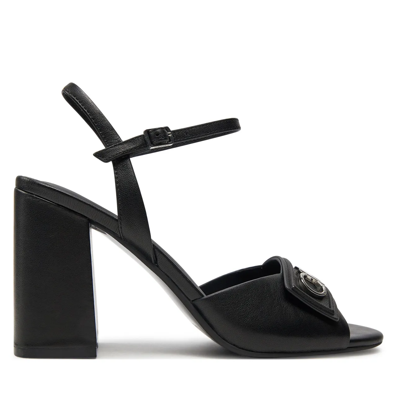 Sandalen Calvin Klein Heel Sandal 85 Relock Lth HW0HW01937 Ck Black BEH