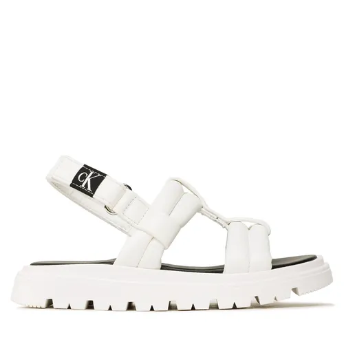 Sandalen Calvin Klein Jeans Sandal V4A2-80514-1614 White 100