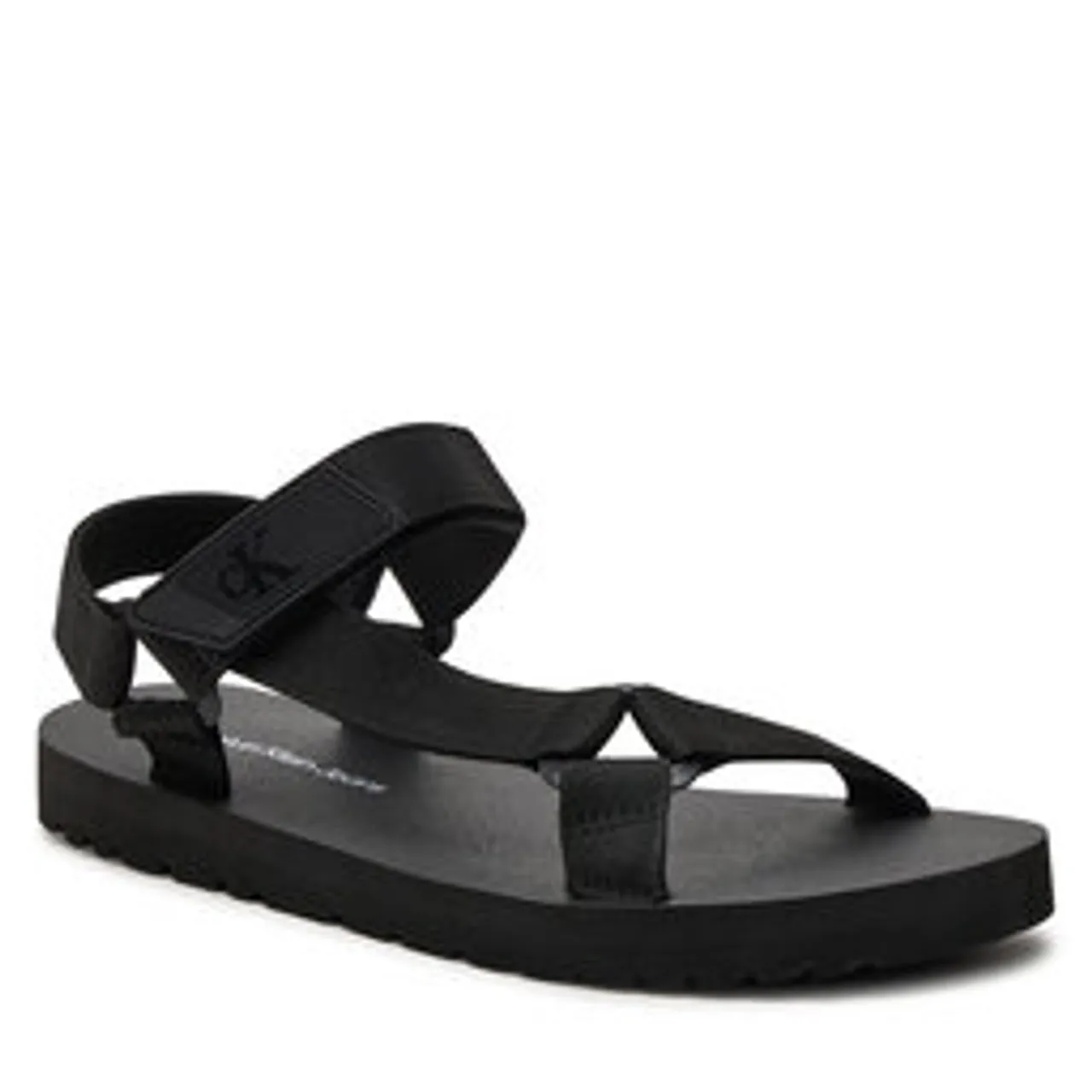 Sandalen Calvin Klein Jeans Sandal Velcro Rp In Btw YM0YM00944 Triple Black 0GT