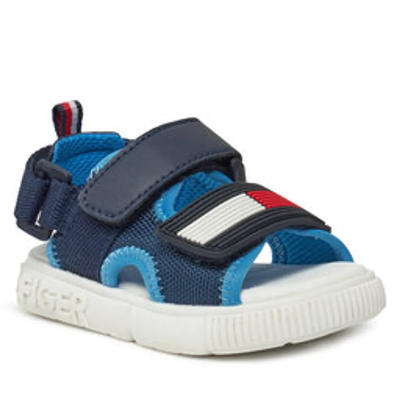 Sandalen Tommy Hilfiger Velcro Sandal T1B2-33420-1591 M Blue 800