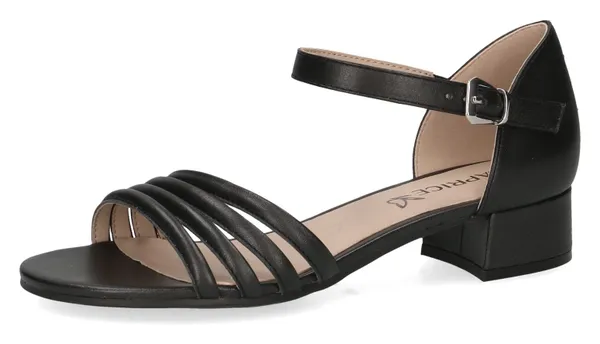 Sandalette CAPRICE Gr. 37,5, schwarz Damen Schuhe Sandaletten