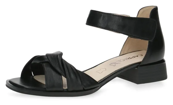 Sandalette CAPRICE Gr. 40, schwarz Damen Schuhe Sandaletten