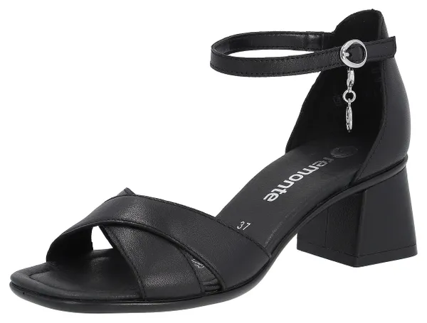 Sandalette REMONTE Gr. 41, schwarz Damen Schuhe Sandaletten