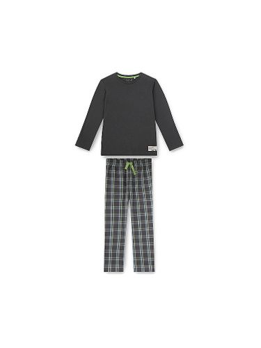 SANETTA Jungen Pyjama grau | 140